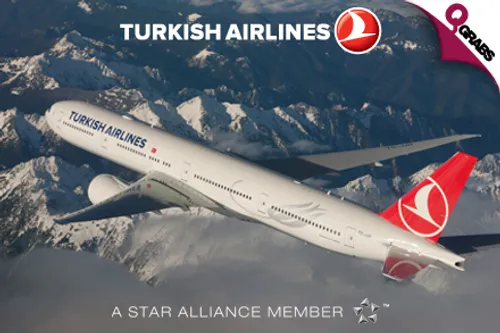 For QR50 get a voucher worth QR500 to spend on any Turkish Airlines flight from Doha to any destination in Europe or The Americas!